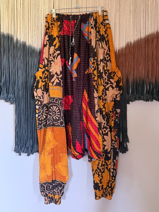 Kantha Bae Pants - Kantha Bae Be Still Harem Bohemian Patchwork Harem Pants